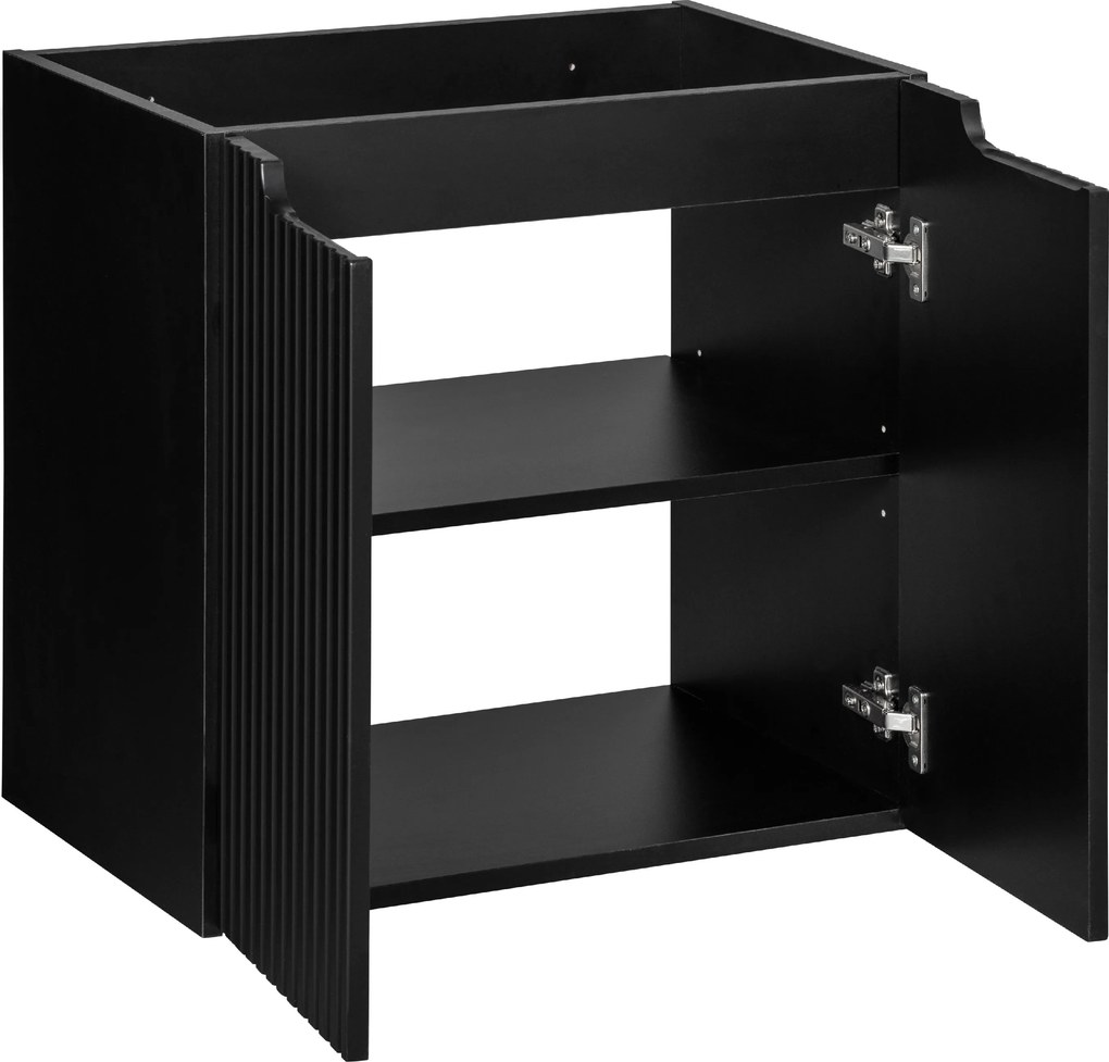 Comad Kúpeľňová skrinka pod umývadlo Nova Black 60 čierna