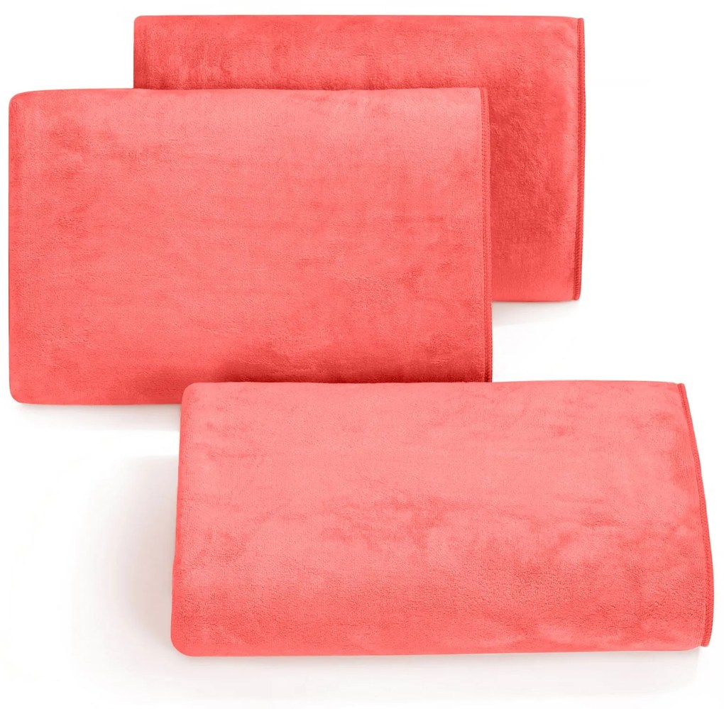 RÝCHLOSCHNÚCI UTERÁK Z MIKROVLÁKNA AMY23 30X30 CM KORALOVÁ