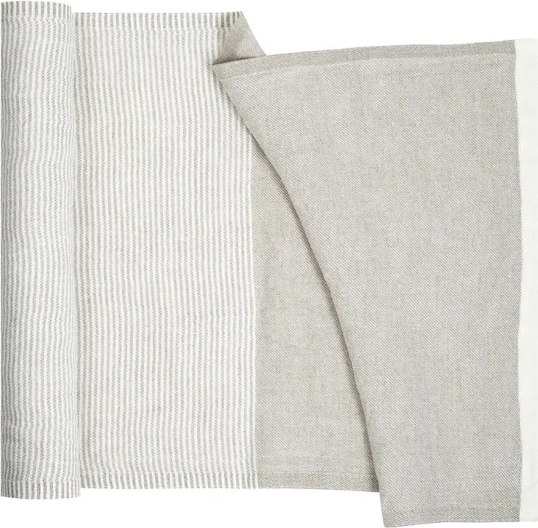 Podložka do sauny Kaisla 50x180, ľan-biela