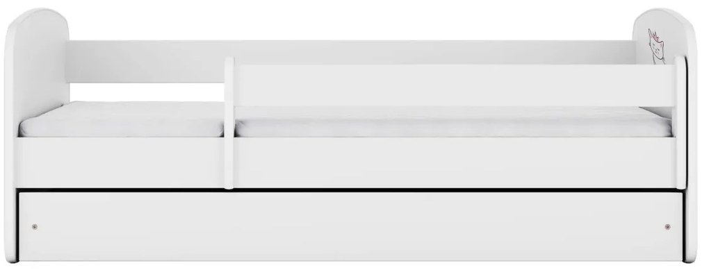 Dětská postel Babydreams kočka bílá