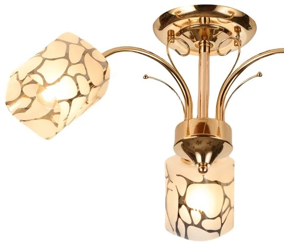 Brilagi - Prisadený luster MEGAPOLIS 3xE14/60W/230V zlatá