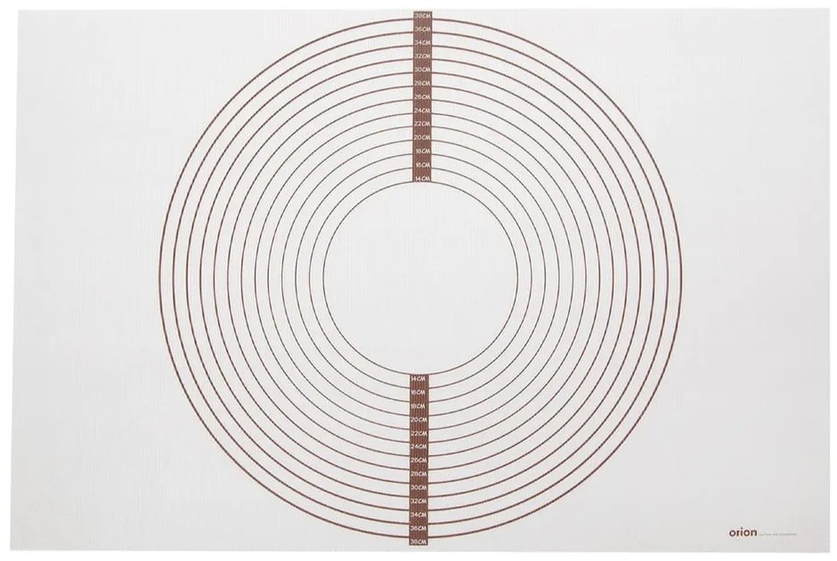 Silikónová kuchynská podložka na vaľkanie cesta 40x60 cm – Orion