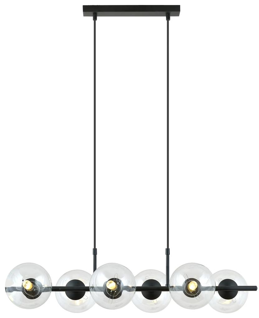 RORY 6 | dizajnová závesná lampa Farba: Transparentná