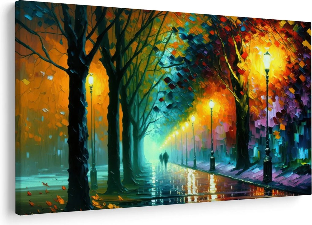Obraz - Nočná prechádzka (90x60 cm)