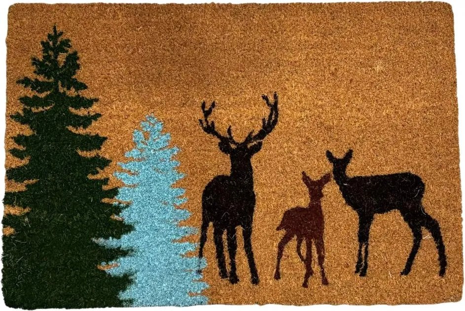 Home Elements Rohožka Jelenie rodinka