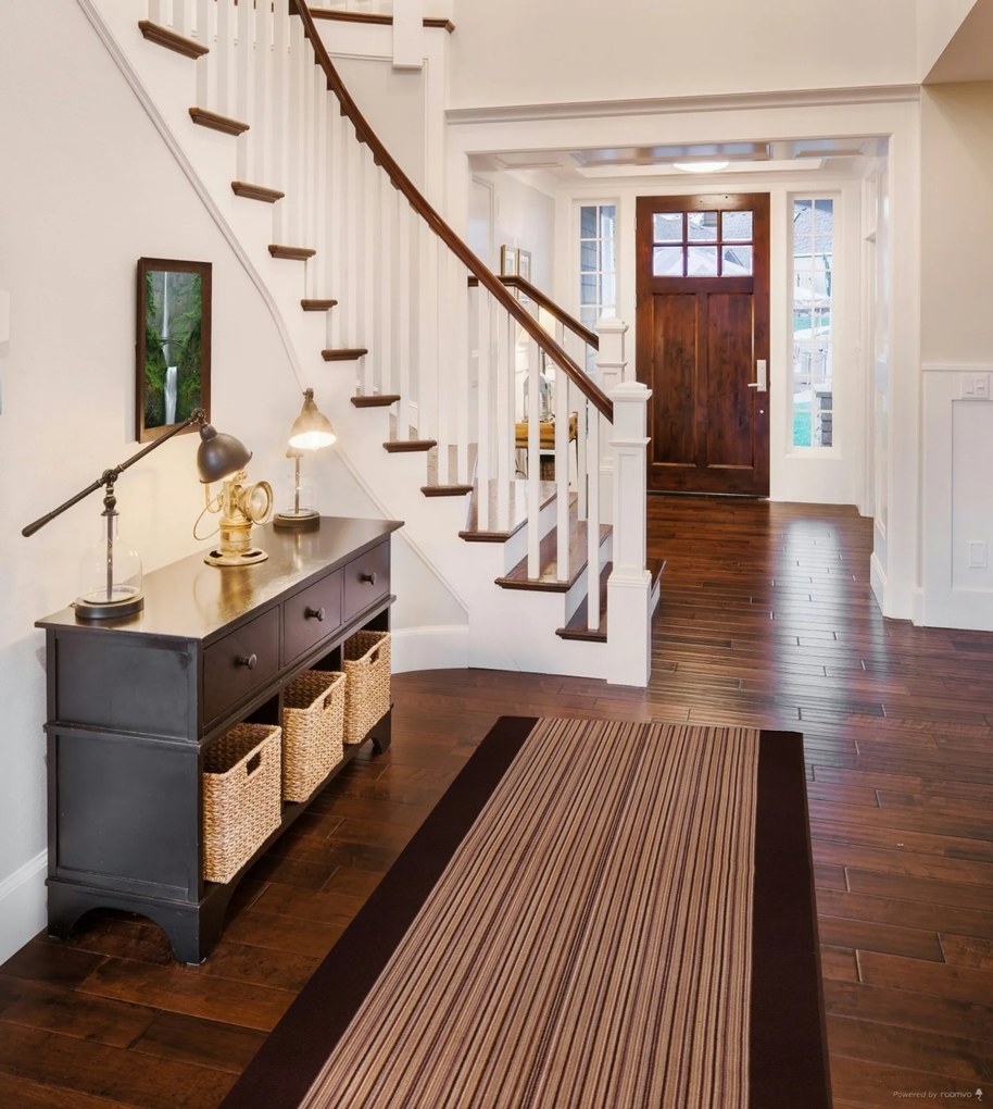 Associated Weavers, Protišmykový behúň na mieru Carnaby 41, šíre 67 cm, hnedá, chodba / predsieň