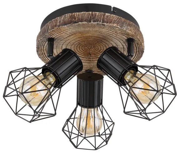 Globo 54017W-3 - Bodové svietidlo PRISKA 3xE27/60W/230V