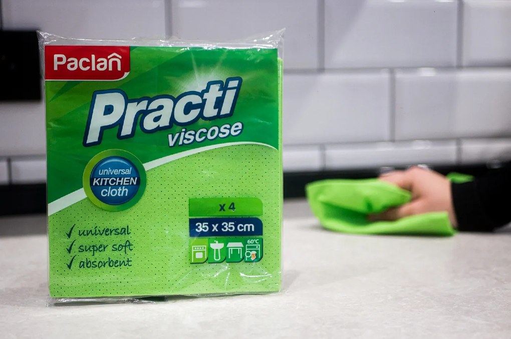 Paclan Viskózové kuchynské utierky - 4 ks