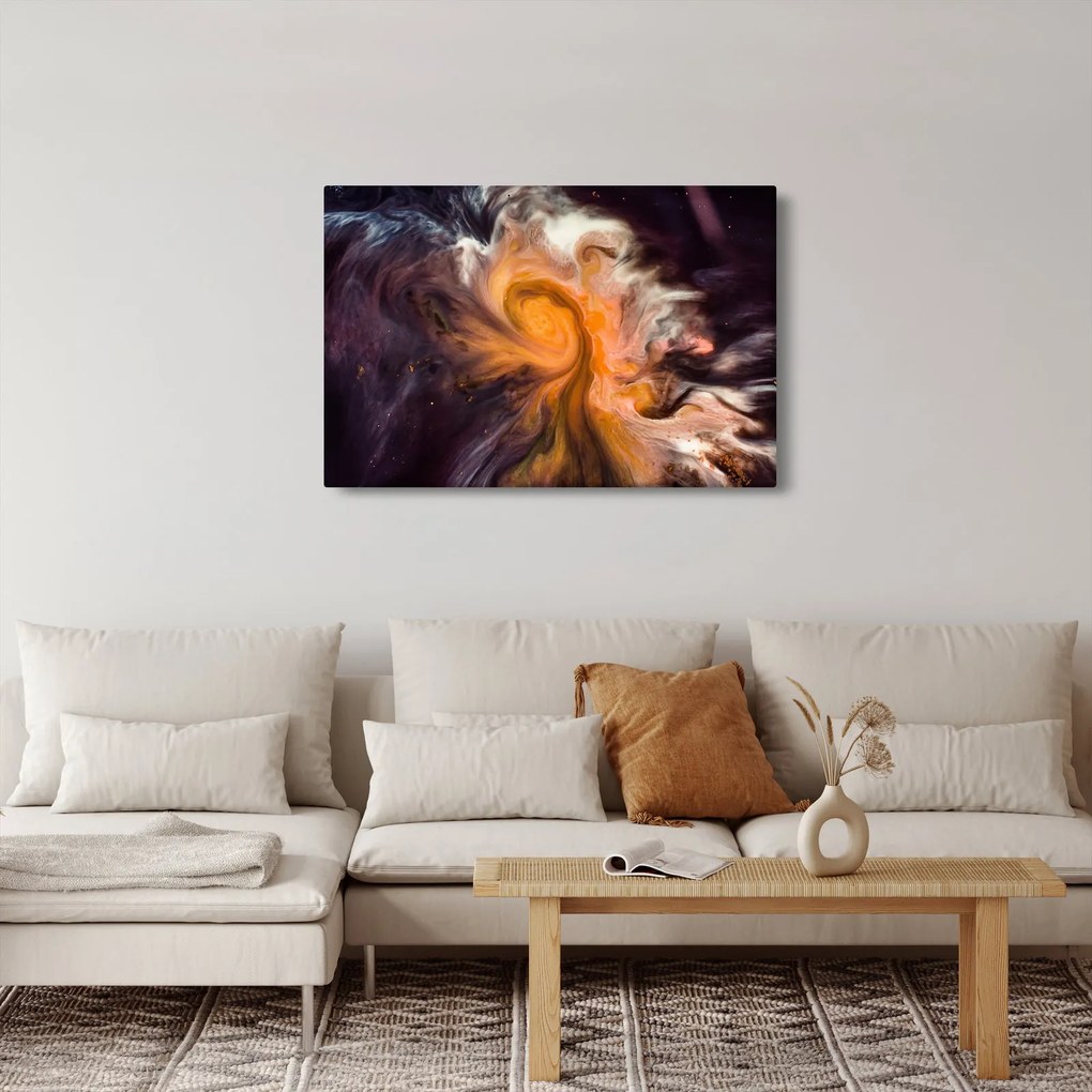 Abstraktné obraz - vesmír (90x60 cm)