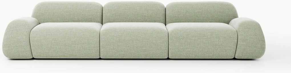 Modulárna buklé pohovka Wolke (4-miestna)
