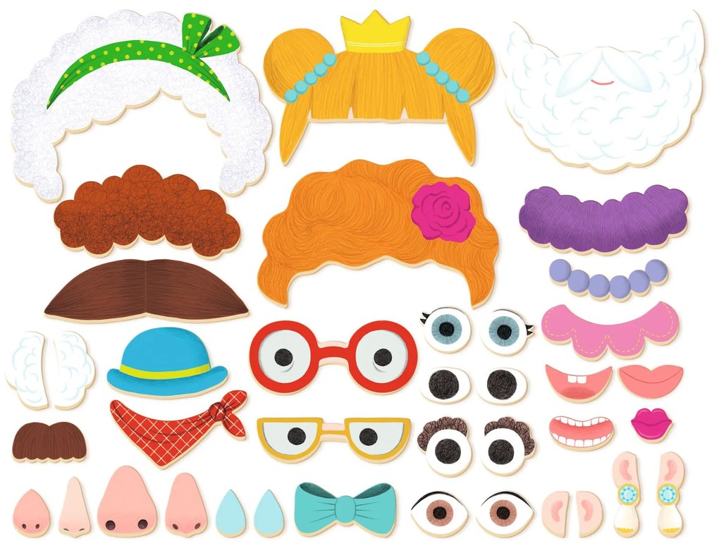 Hra s magnetmi – portréty