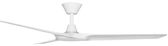 Lucci Air 21321549 - Stropný ventilátor ABYSS pr. 142 cm IP66 biela + DO