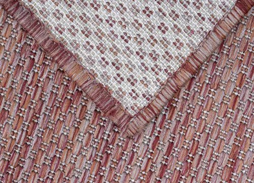 Koberce Breno Kusový koberec RELAX 4311 Red, hnedá, červená,120 x 170 cm