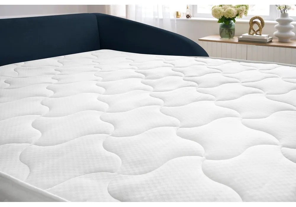 Tmavomodrá rozkladacia pohovka 235 cm Cezanne – Bobochic Paris