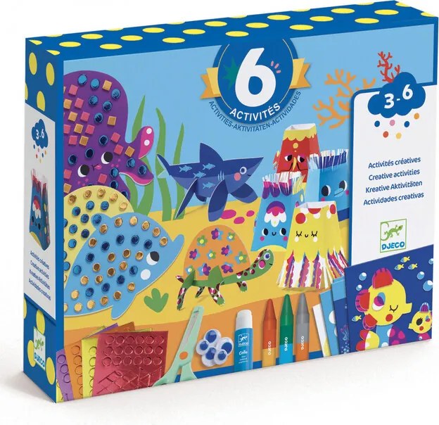 Djeco Veľká kreatívna sada: Podmorský svet