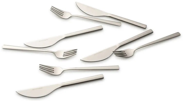 Echtwerk Príbor na pizzu Bari (strieborná, 8-dielna súprava)  (100338118)