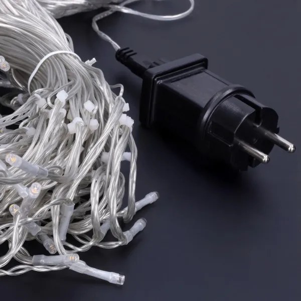 Brilagi - LED vonkajší vianočný reťaz 360xLED/8 režimov 14 m IP44 teplá biela cencúle