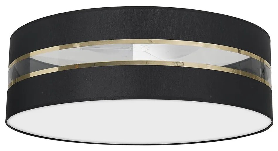 Stropné svietidlo ULTIMO 3xE27/60W/230V čierna