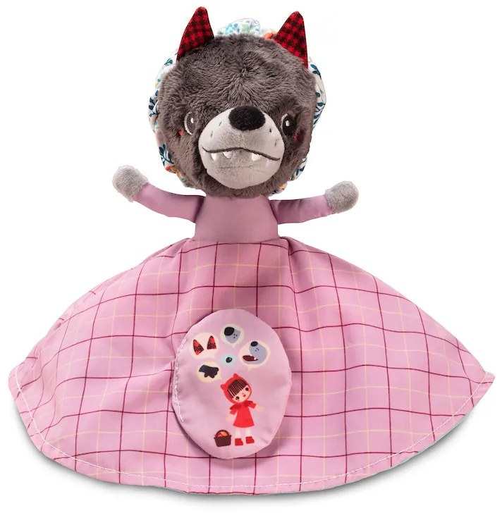 Lilliputiens - obojstranná rozprávková bábika - Červená Čiapočka