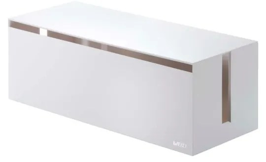 Biely box na nabíjačky YAMAZAKI Web Cable Box