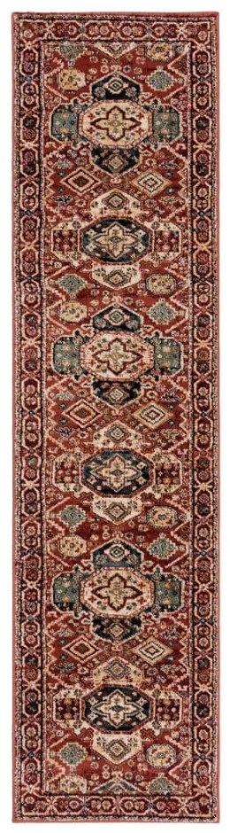 Červený behúň 66x300 cm Gillingham – Flair Rugs