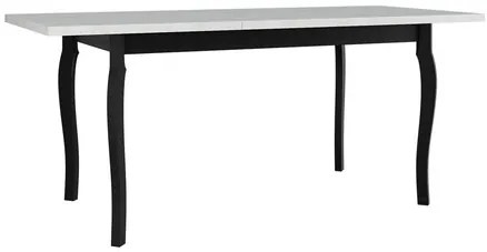Jedálenský stôl Diesel 80 x 140/180 V, Morenie: dub artisan L, Farby nožičiek: čierna