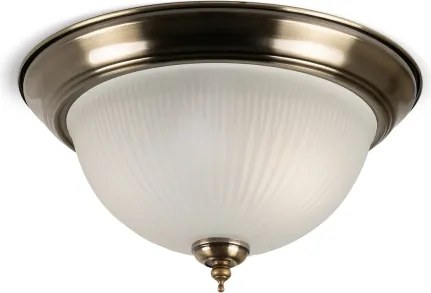 Brilagi - Stropné svietidlo FRESCO 2xE27/40W/230V priemer 28 cm mosadz
