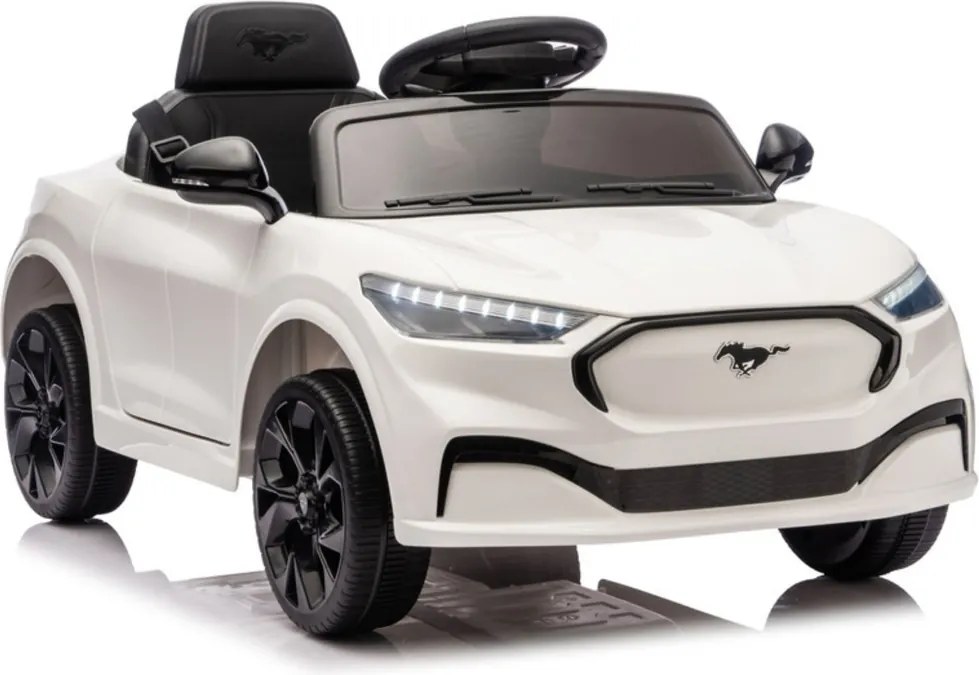 LEAN CARS Ford Mustang Mach-E White 24V batéria