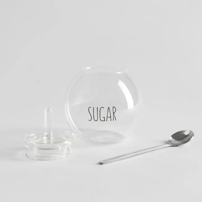 Nádoba na cukor LIVEN s lyžičkou 741852