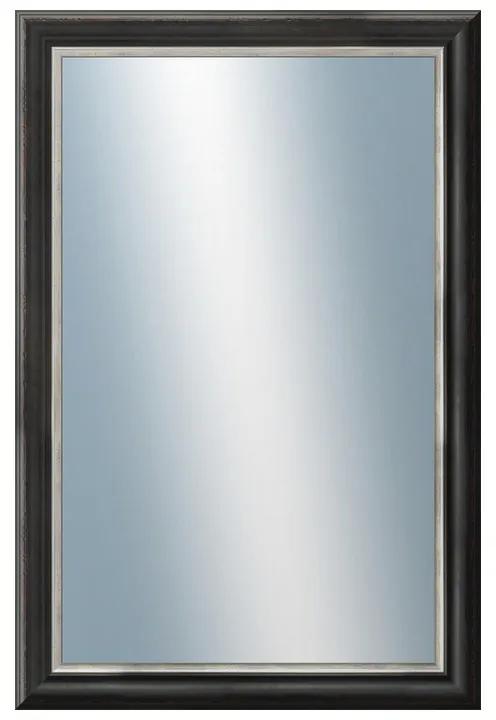 DANTIK - Zrkadlo v rámu, rozmer s rámom 40x60 cm z lišty Anversa čierna AG (3150)