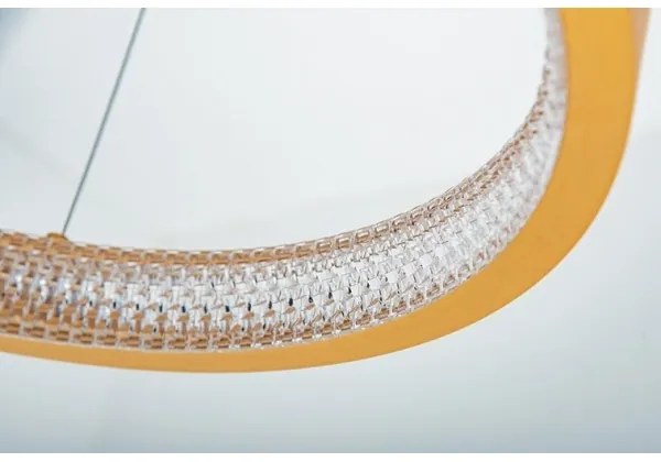 Zambelis 2007 - LED Stmievateľný luster na lanku LED/50W/230V zlatá