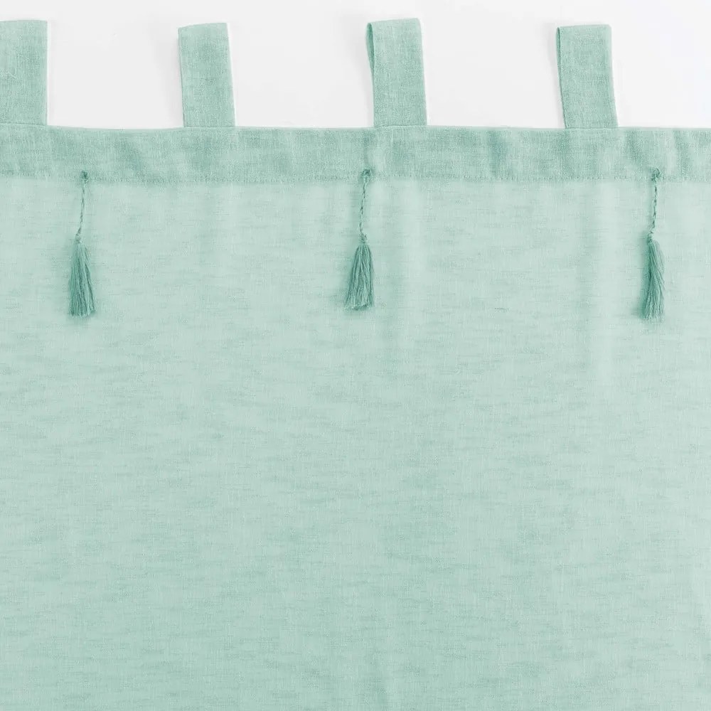 Zelená záclona 140x240 cm Dalila – douceur d'intérieur