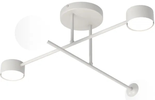 Prisadený luster HOLON 2xG9/8W/230V + 2xGX53/12W šedý