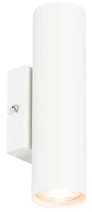 Moderná nástenná lampa biela 2-svetlá - Jeana