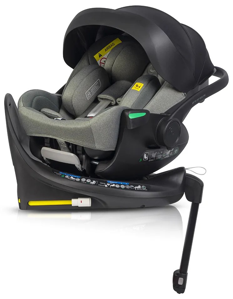 Súprava autosedačky EasyGo Buz Xtd Pro a Buz Pro Body 2 v 1 Greener