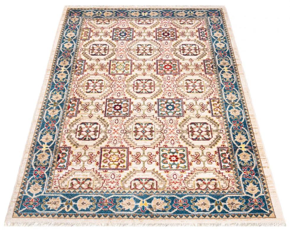 *Kusový koberec Monet krémovo modrý 120x170cm