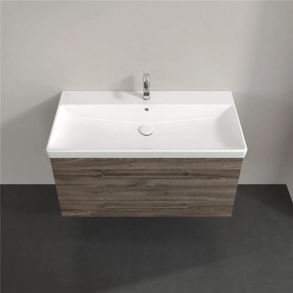 VILLEROY & BOCH Avento závesná skrinka pod umývadlo, 2 zásuvky, 980 x 452 x 514 mm, Stone Oak, A89200RK