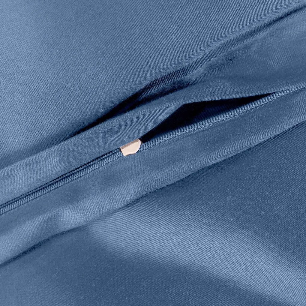 SATÉNOVÉ OBLIEČKY SATINLOVE CLASSIC 160X200 CM, 2KS 70X80 CM MODRÉ