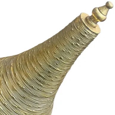 Stolná lampa filigree orient White & Gold WIRE DROP Ø20*45