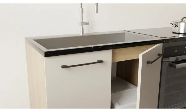 Kuchynská linka EVE 200 cm taupe