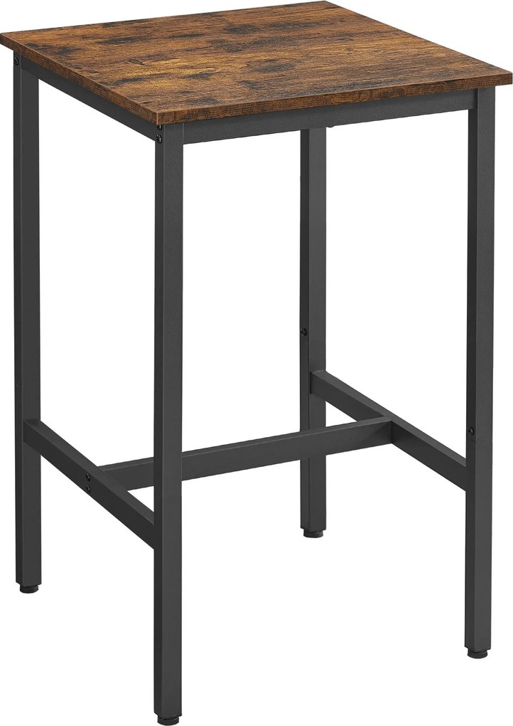 XXXLutz BAROVÝ STÔL, hnedá, čierna, 60/60/90 cm Boxxx - Online Only jedálne - 002543001001