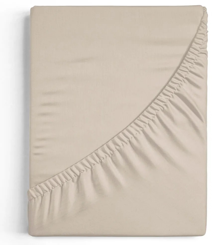 Plachta jersey s lycrou PREMIUM 220/200+30cm béžová