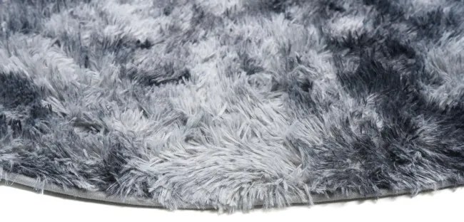 Koberec SILK DYED MR-577 sivý kruh