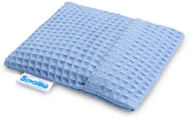 Sensillo Hrejivý vankúšik Vafle Premium 13 x 16 cm Farba: Modrá