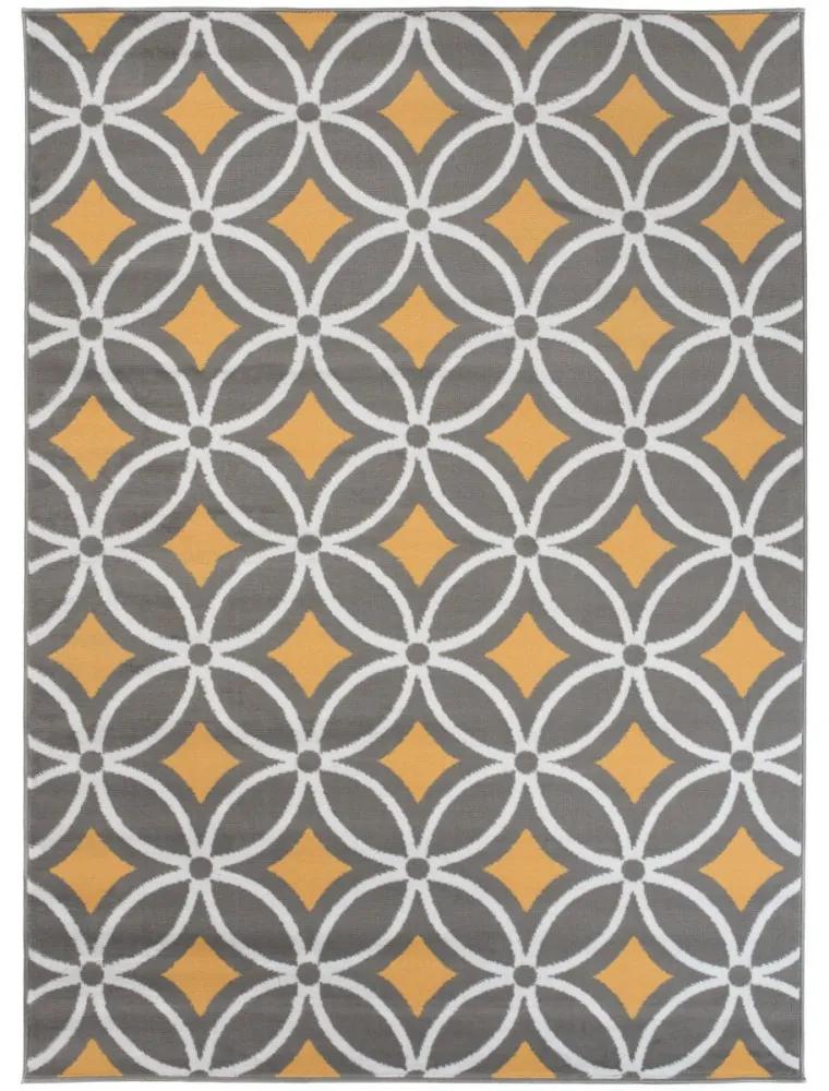 Kusový koberec PP Peny žltý 160x220cm