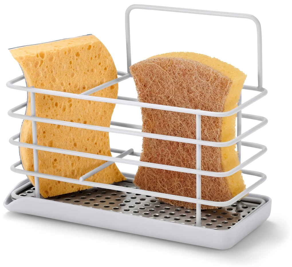 Kovový stojan na potreby na umývanie riadu