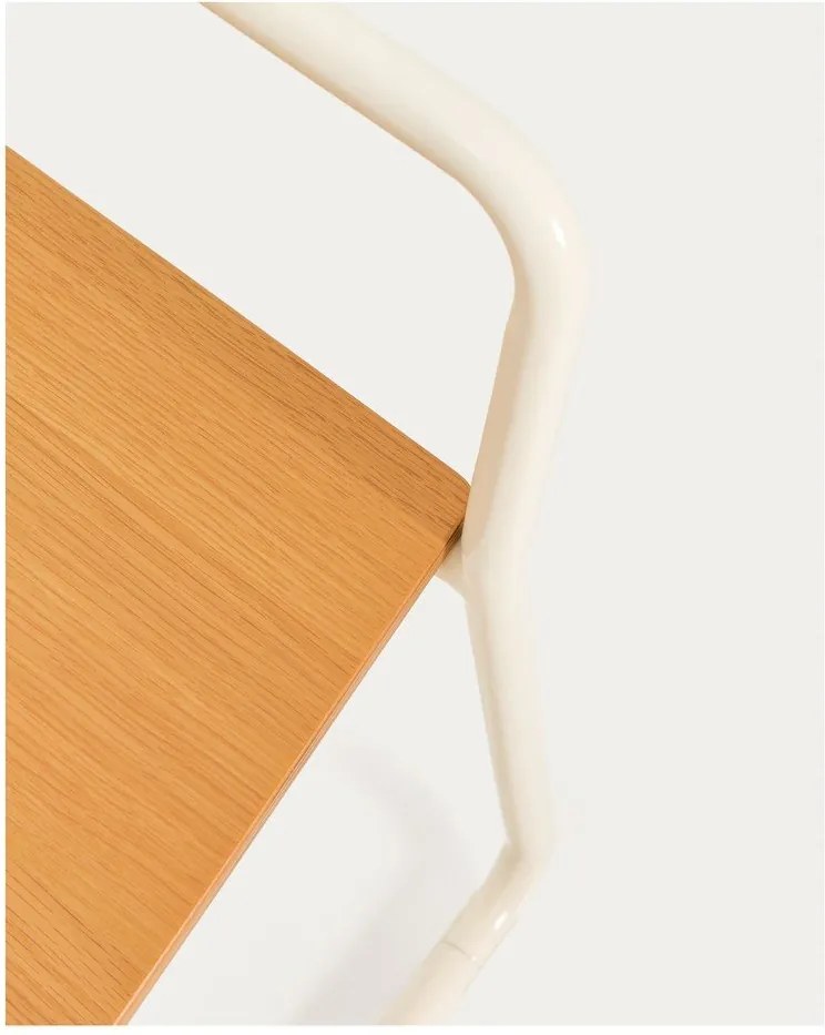 Béžová kovová detská stolička Tinn – Kave Home