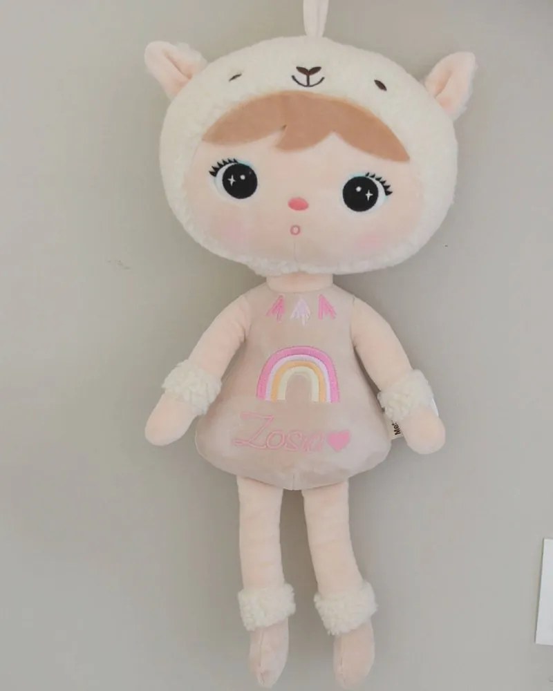 Mojkáčik - Bábika béžová alpaka 48cm