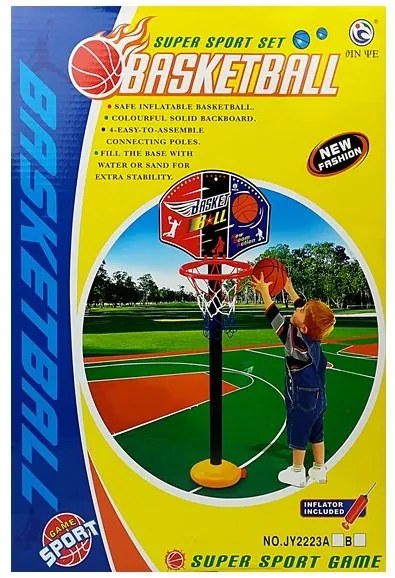 LEAN TOYS Basketbalová súprava 115 cm