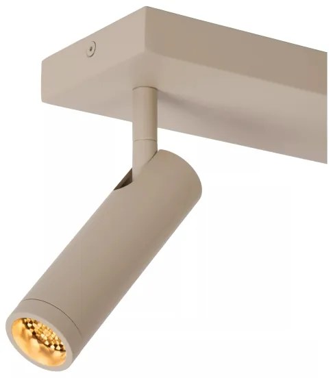 Lucide 22974/02/41 - Bodové svietidlo GRADO 2xGU10/8W/230V béžové